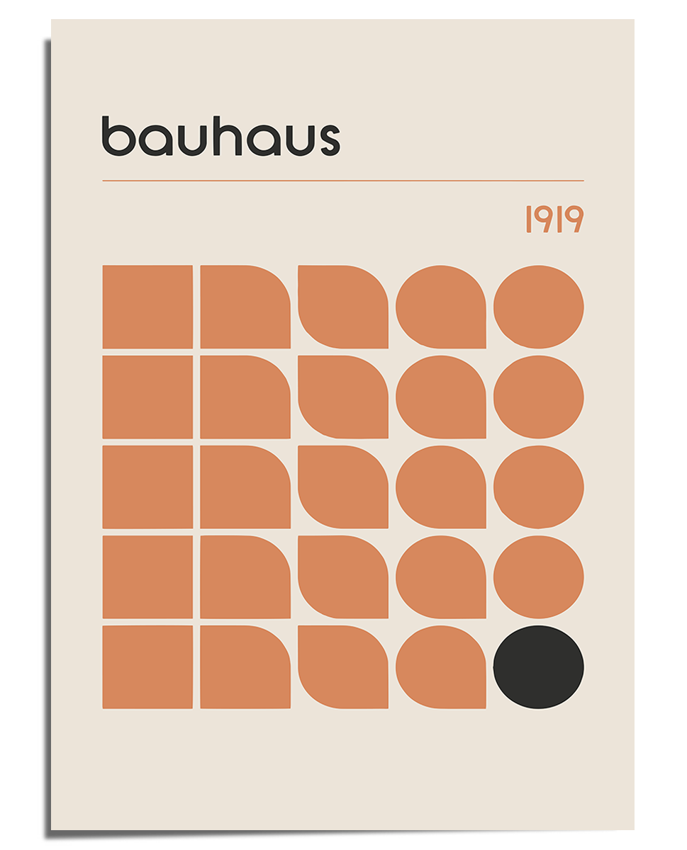 Bauhaus Poster | Wall Gallery Vintage Exhibition – 01POSTERSTREET