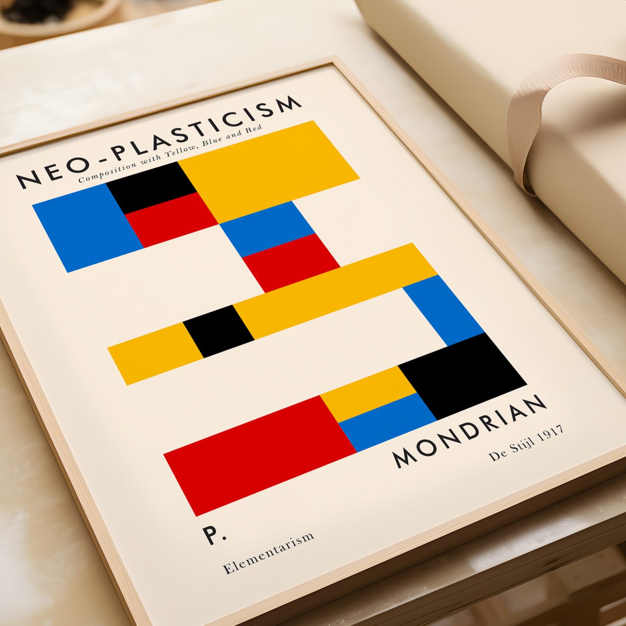Piet Mondrian Neo-Plasticism Poster