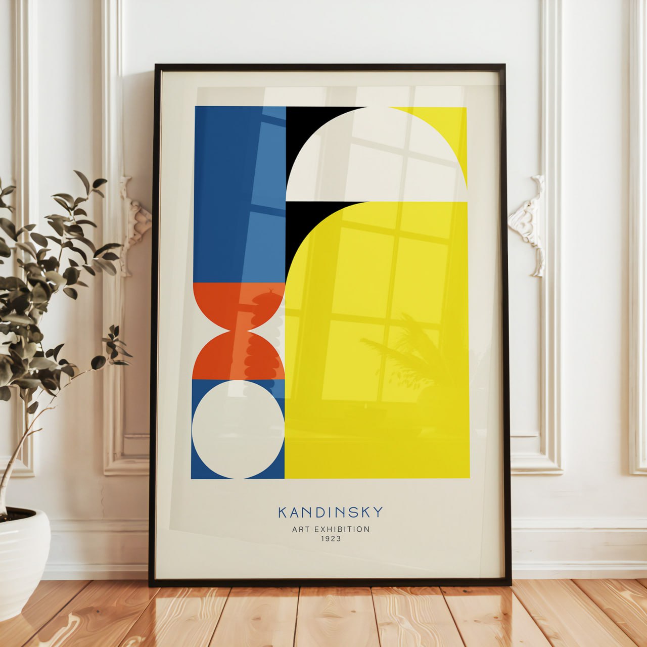 Kandinsky Bauhaus Poster - Geometric Abstract Art Print