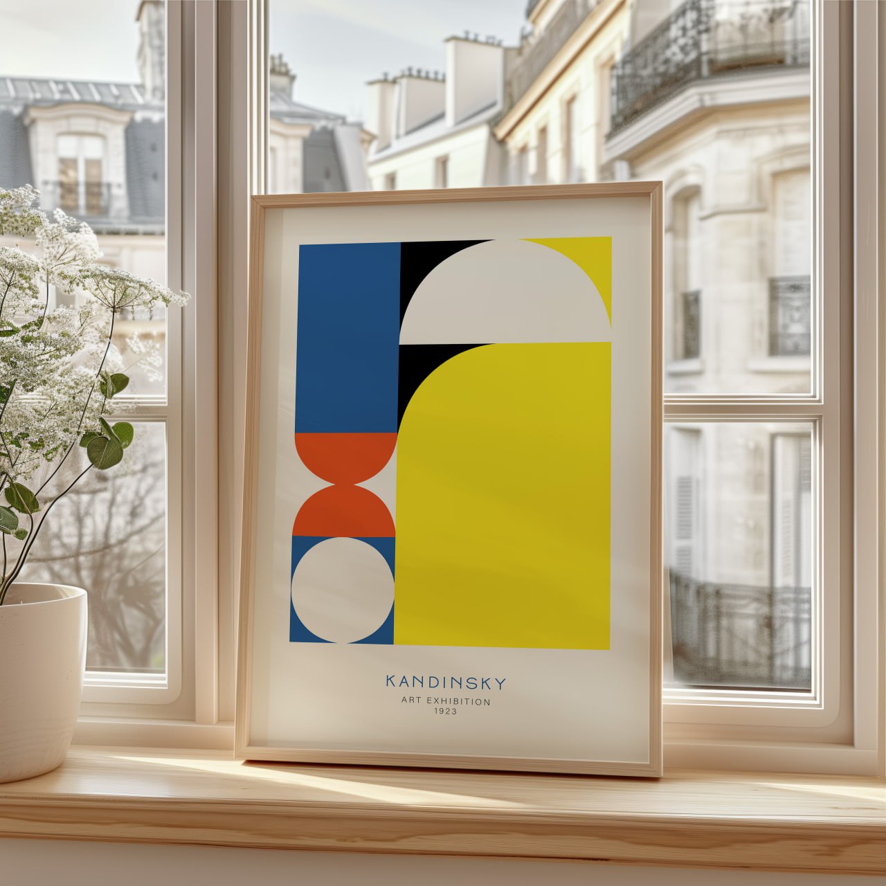 Kandinsky Bauhaus Poster - Geometric Abstract Art Print