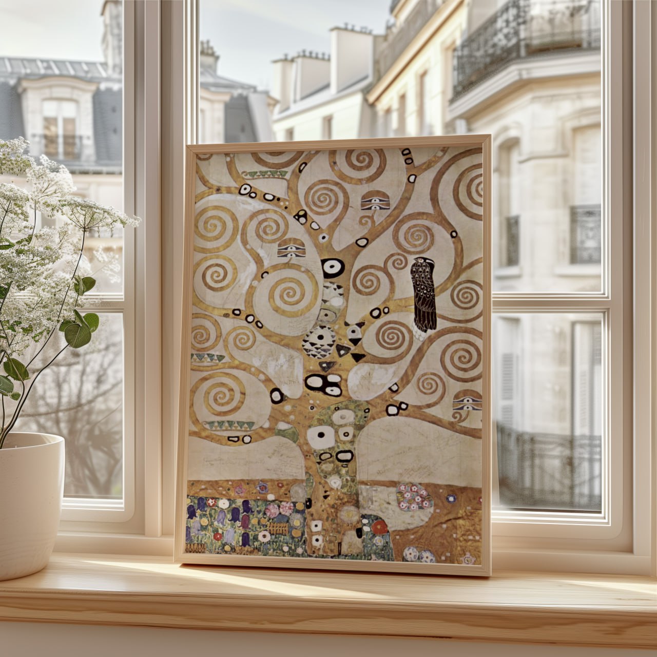 Gustav Klimt - The Tree of Life Print | Spiritual Nature Wall Art
