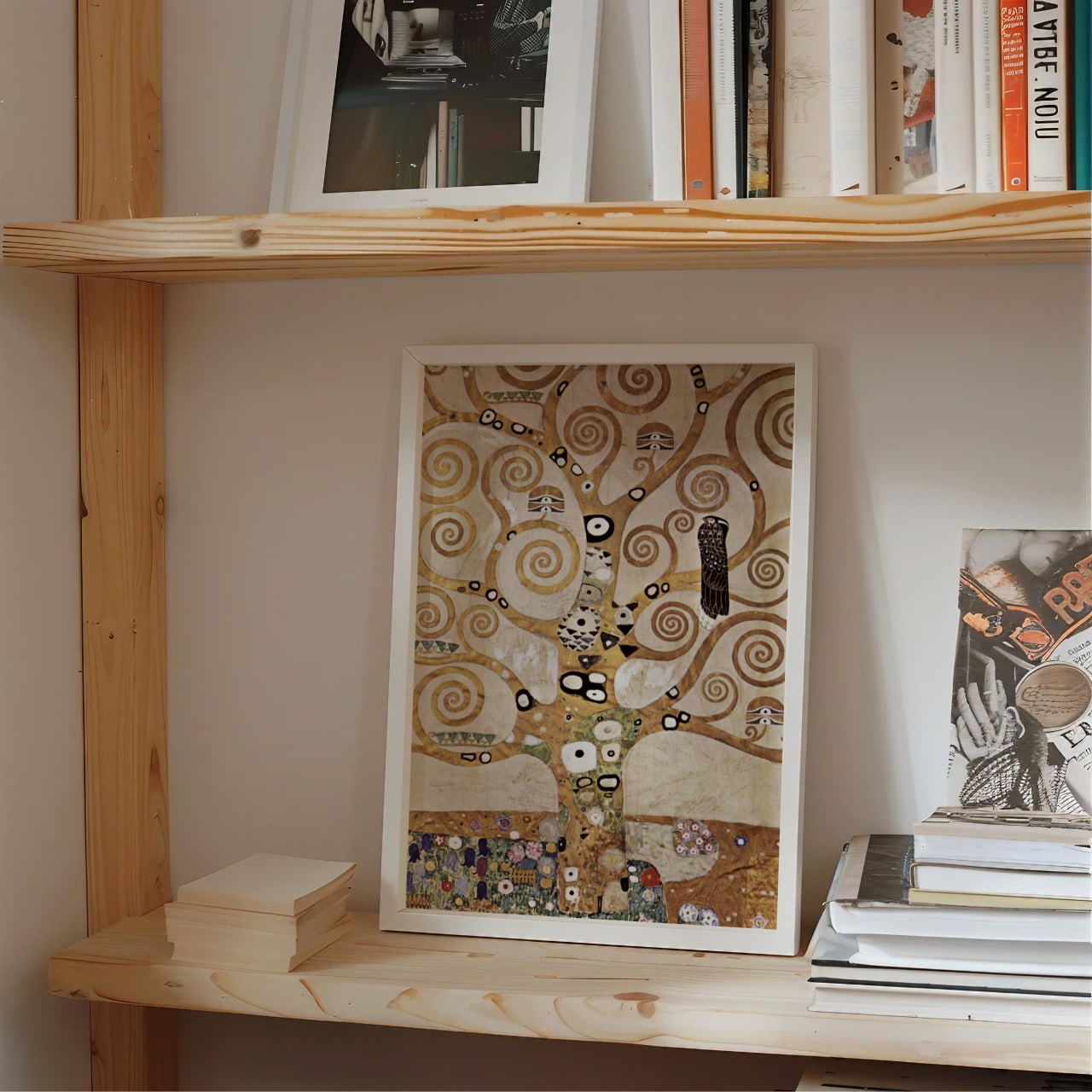 Gustav Klimt - The Tree of Life Print | Spiritual Nature Wall Art