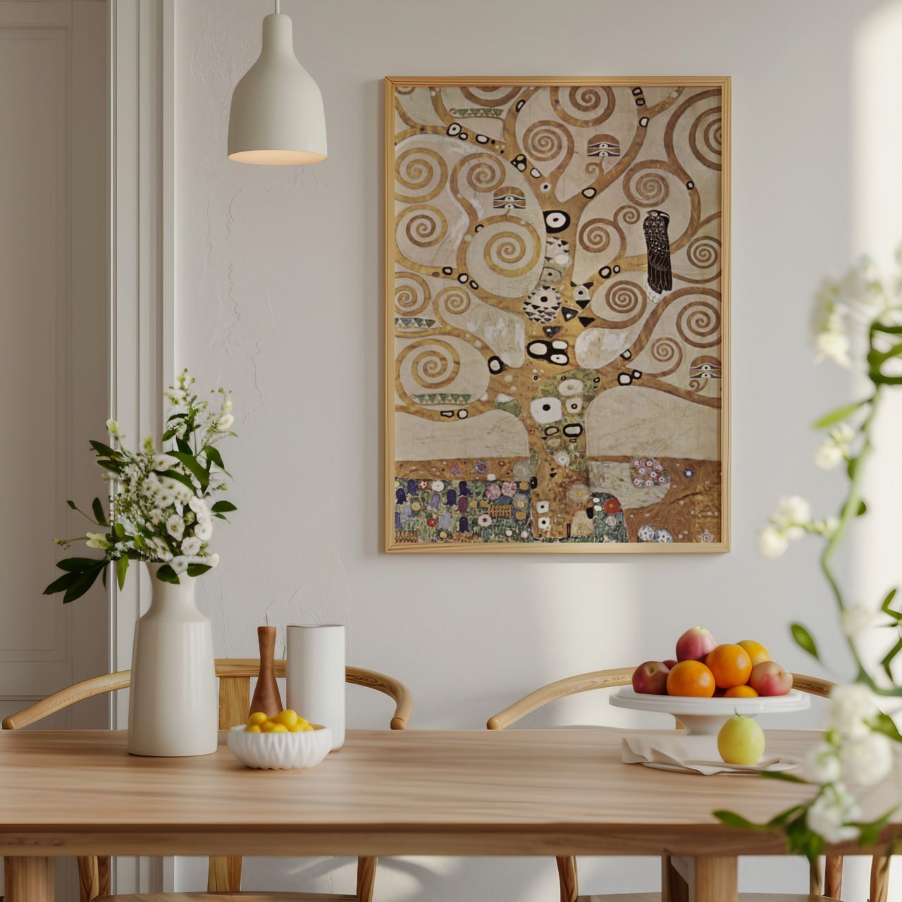 Gustav Klimt - The Tree of Life Print | Spiritual Nature Wall Art