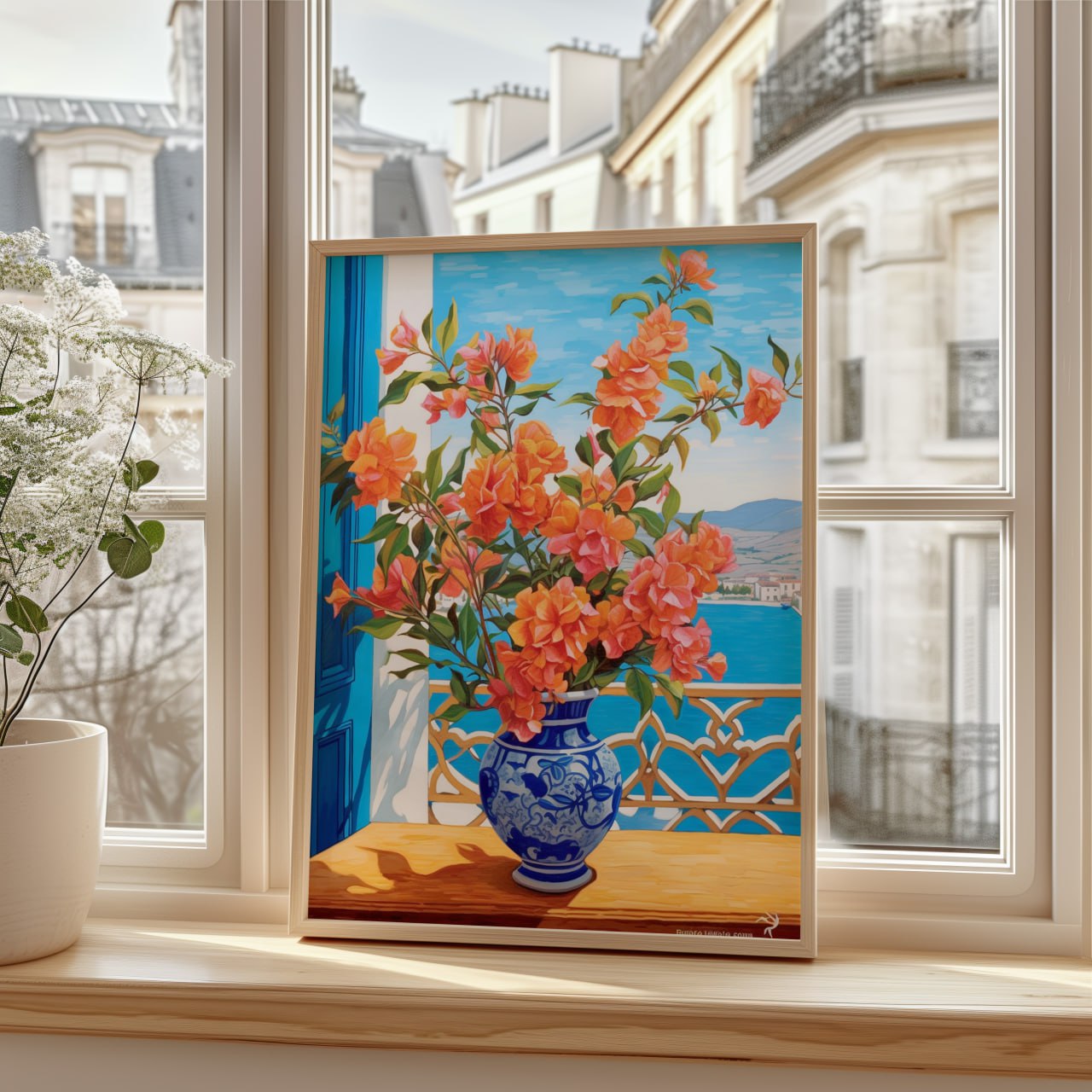 Strauß Sonnenblumen - Claude Monet Ausstellungsplakat