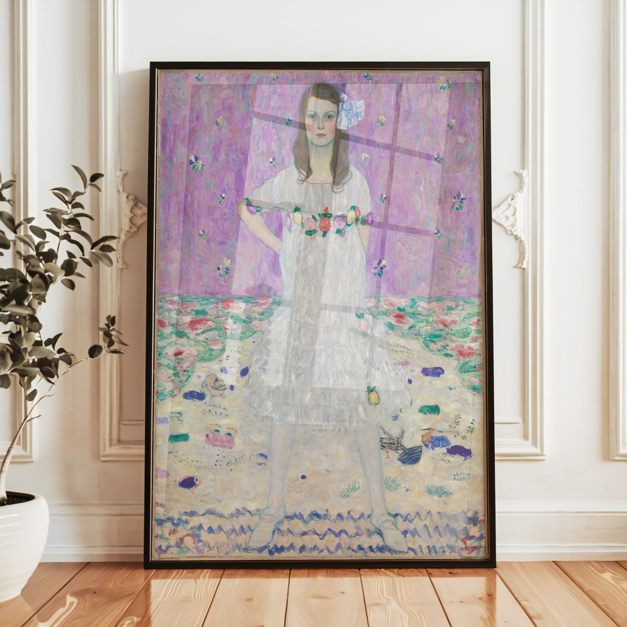 Portrait of Mada Primavesi by Klimt - A Expression of Youth and Elegance