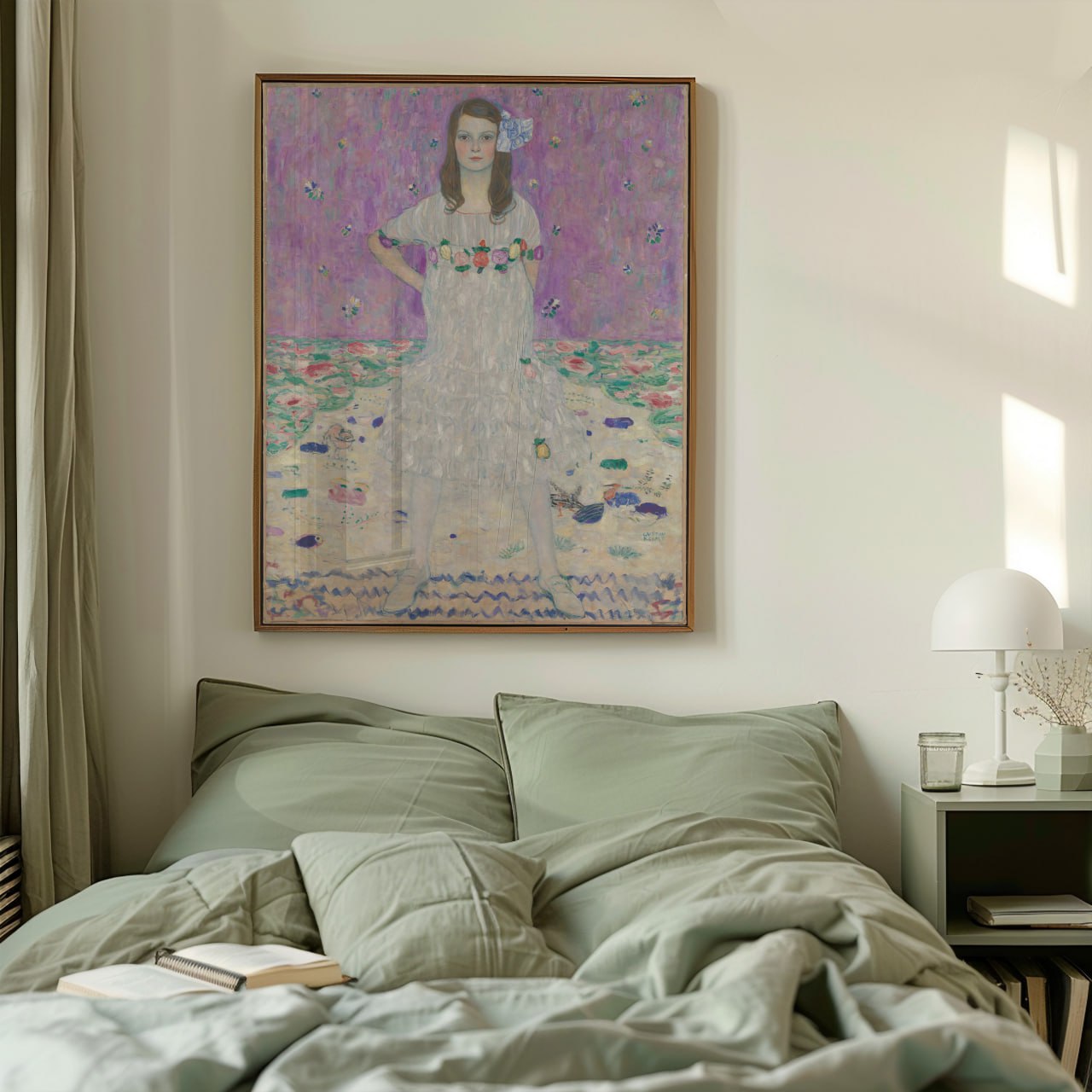 Portrait of Mada Primavesi by Klimt - A Expression of Youth and Elegance