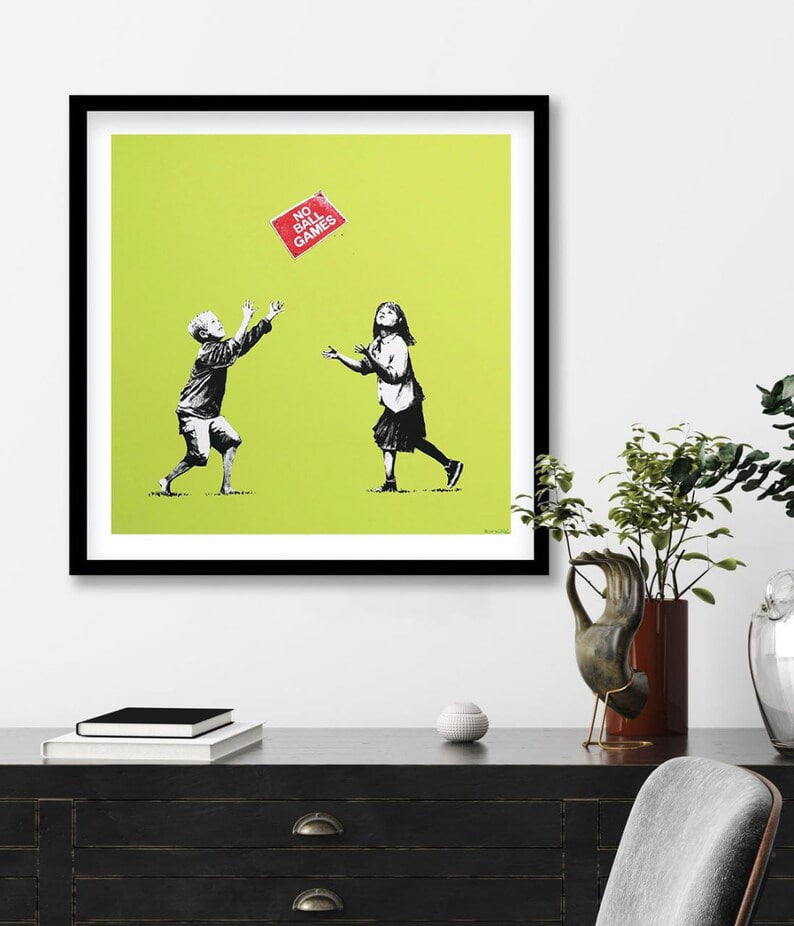 Wall art, Vintage Poste, poster, housewarming gift, Gifts for sister, Gifts for mom, Gifts for girls, Gifts for friends, Gifts, Colorful Print, Banksy Print, Graffiti Art Print