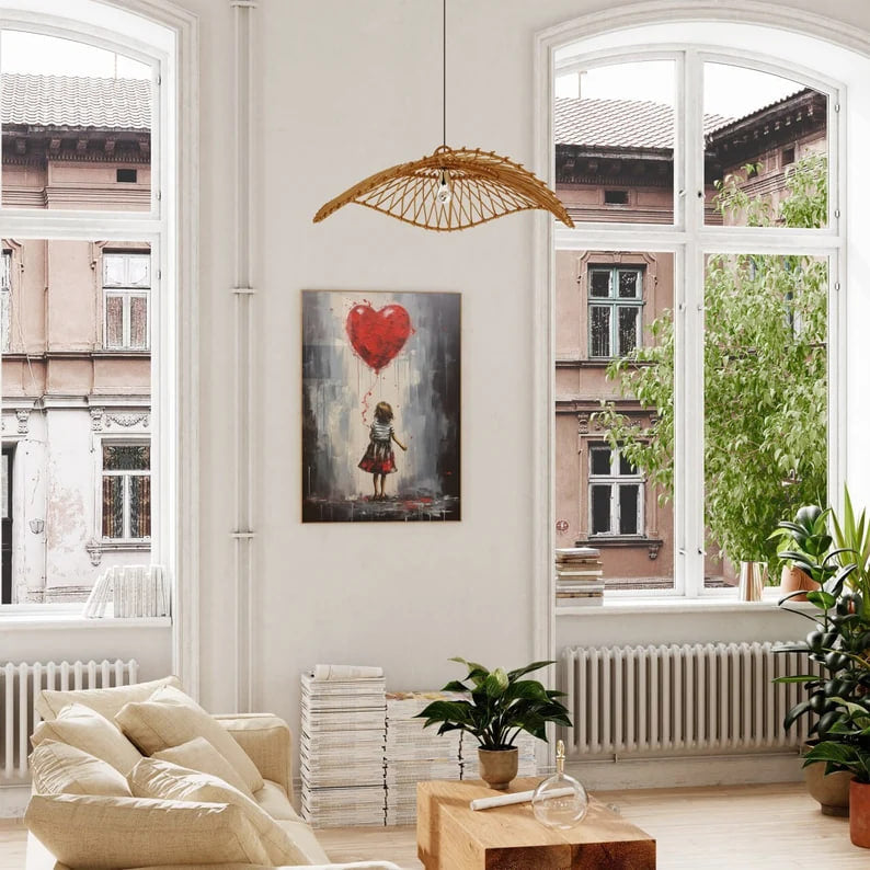 Banksy Poster, Urban Graffiti Wall Art, Red Modern Decor, Banksy Street Print, Banksy Urban Expression, Contemporary Art, HIGH QUALITY PRINTBanksy Poster, Urban Graffiti Wall Art, Red Modern Decor, Banksy Street Print, Banksy Urban Expression, Contemporary Art, HIGH QUALITY PRINT Wall art, print, Poster, Housewarming, Home decor, Girl, Art print, art, Aesthetic, Gifts, Vintage, Colorful Print, Banksy Print, Graffiti Art Print