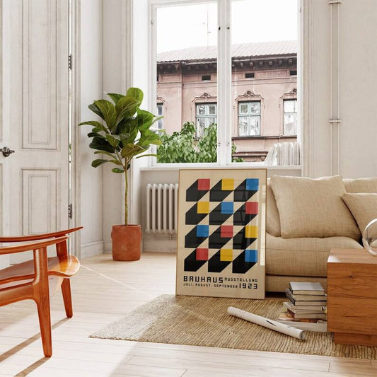 wall art gallery, housewarming gift, Bauhaus poster, Bauhaus print, bauhaus exhibition, geometric art, Minimalist decoration, Image of the bauhaus, bauhaus bestseller, Bauhaus decoration, bauhaus painting, Yellow Red Blue, baby gifts, Gifts for wife, Gifts for sister, Gifts for mom, Gifts for husband, Gifts for girls