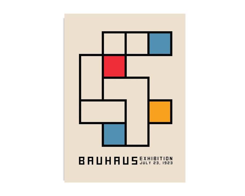 wall art gallery, housewarming gift, Bauhaus poster, Bauhaus print, bauhaus exhibition, geometric art, Minimalist decoration, Image of the bauhaus, bauhaus bestseller, Bauhaus decoration, Beige Bauhaus, bauhaus painting, baby gifts, Gifts for wife, Gifts for sister, Gifts for mom, Gifts for husband, Gifts for girls