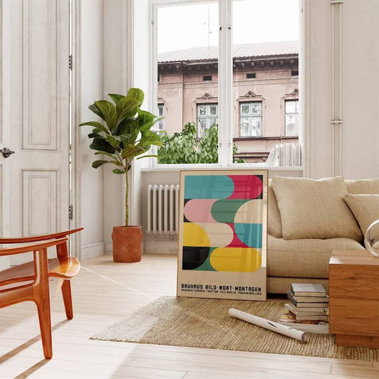 wall art gallery, housewarming gift, Bauhaus poster, Bauhaus print, bauhaus exhibition, geometric art, Image of the bauhaus, bauhaus bestseller, Bauhaus decoration, bauhaus painting, Yellow Red Blue, Eclectic decoration, baby gifts, Gifts for wife, Gifts for sister, Gifts for mom, Gifts for husband, Gifts for girls