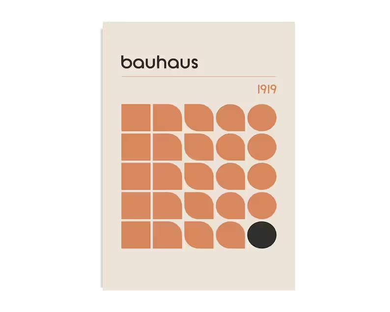 wall art gallery, housewarming gift, Bauhaus poster, Bauhaus print, bauhaus exhibition, geometric art, Minimalist decoration, Image of the bauhaus, bauhaus bestseller, Bauhaus decoration, Gift for designer, yellow sign, baby gifts, Gifts for wife, Gifts for sister, Gifts for mom, Gifts for husband, Gifts for girls
