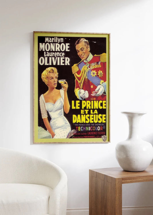 Classic Hollywood Film Art, Vintage Exhibition Poster, Marilyn Monroe Print, Vintage Movie Wall Art, Collectible Poster, Retro Wall Decor