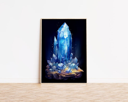 Cristal Mágico Azul