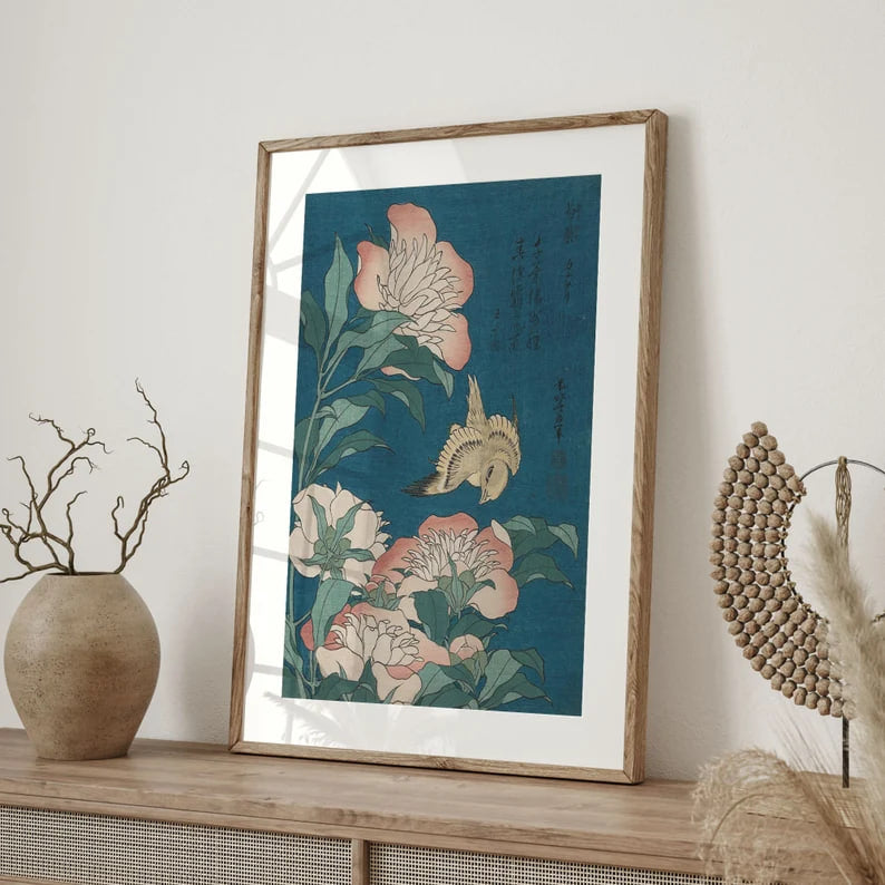 Wall art, Home Decor, Vintage Poste, Poster, housewarming gift, Gifts for sister, Gifts for mom, Gifts for girls, Gifts for friends,Gifts, Japanese
