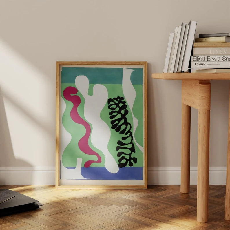 Matisse Poster, Henri Matisse Cut Out Print, Matisse Home Gallery Wall, Matisse Wall Art, Matisse Print, HIGH QUALITY PRINT, Abstract Art
