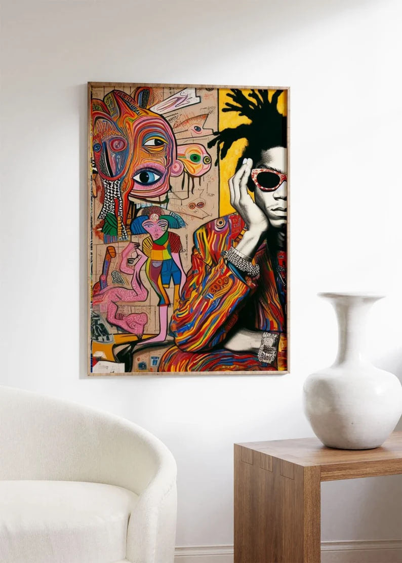 Wall art, Vintage Poste, poster, housewarming gift, Gifts for sister, Gifts for mom, Gifts for girls, Gifts for friends, Gifts, vintage poster, Love Poster, Contemporary Poster, Pop Art Home Decor