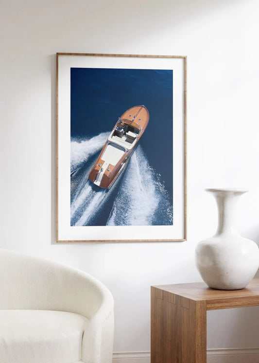Vintage Boat Poster, Nautical Wall Art, Retro Maritime Print, Elegant Nautical Decor, Classic Boat Painting, Coastal Home Decor, Sailor Gift  Wall art, Vintage Poste, poster, housewarming gift, Gifts for sister, Gifts for mom, Gifts for girls, Gifts for friends, Gifts