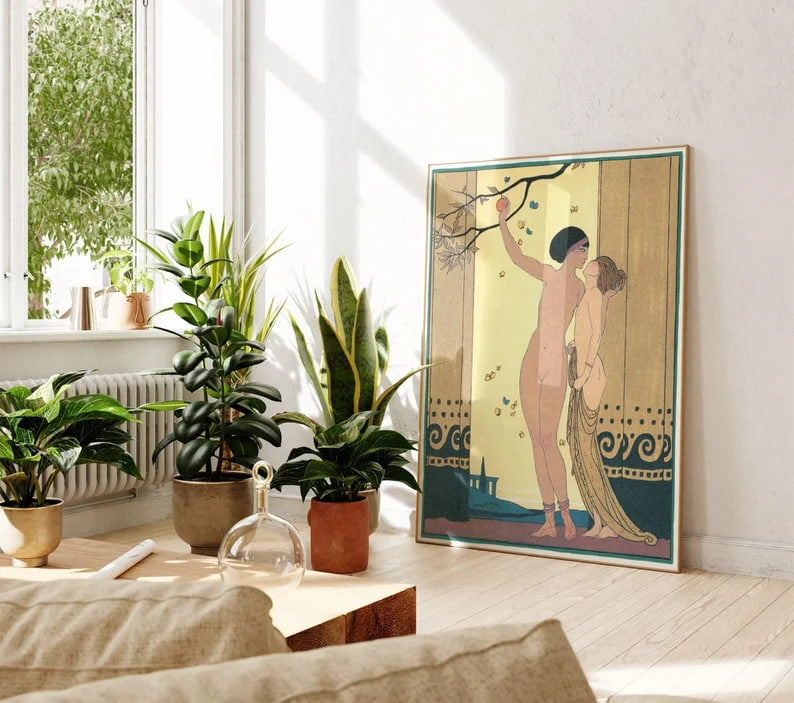 Wall art, Vintage Poste, poster, housewarming gift, Gifts for sister, Gifts for mom, Gifts for girls, Gifts for friends,Gifts LGBTQ Modern Art, Classic Retro Print, Biblical Femme Art, Barbier Poster