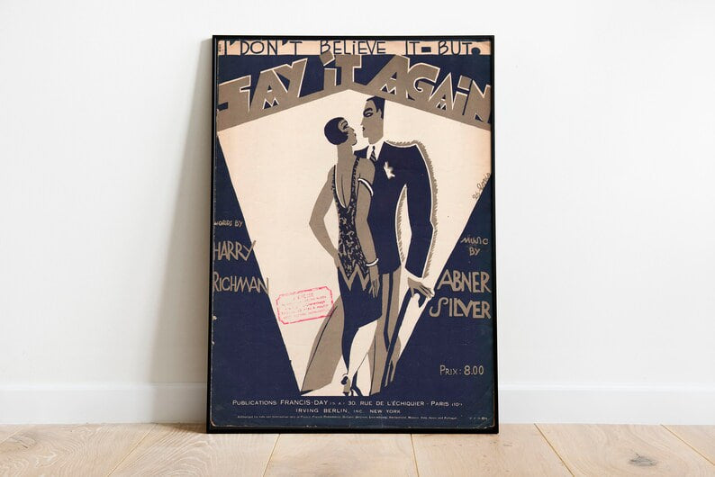 Vintage Magazine Covers Poster - Retro Art, Classic Decor, Antique Illustrations, Graphic Retro Style, Old Magazine Art, Vintage Gift  wall art, print, poster, Housewarming, home decor, girl, art print, art, aesthetic, Gifts, Vintage, Vintage Poster, Vintage Wall Art