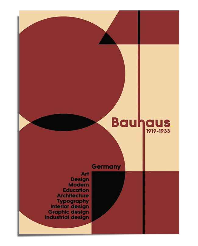 Bauhaus Poster - Modern Design 1919-1933