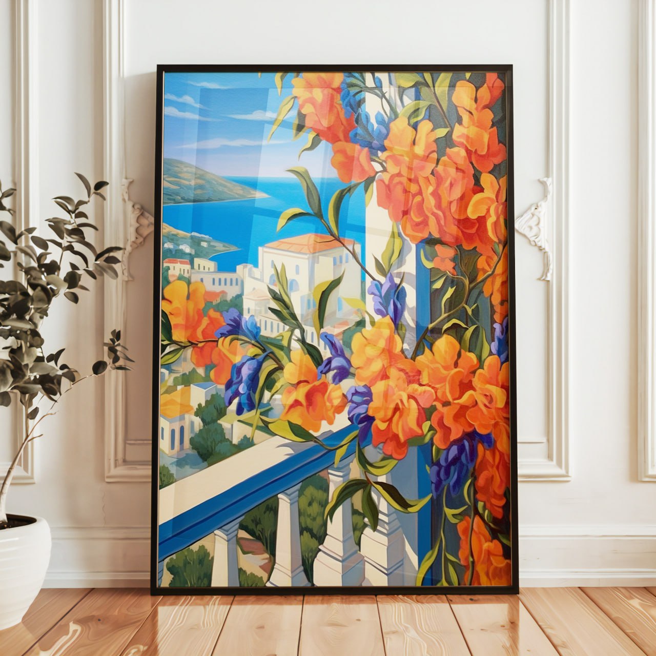 Ramo de girasoles - Póster de la exposición Claude Monet