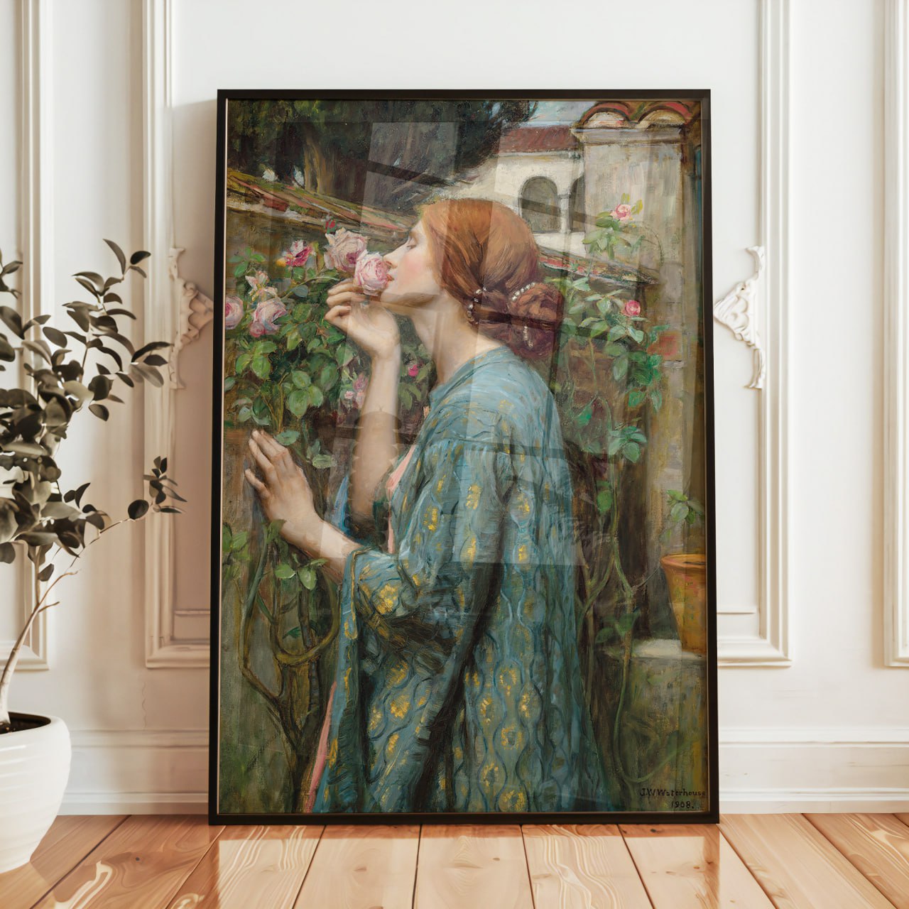 Ramo de girasoles - Póster de la exposición Claude Monet