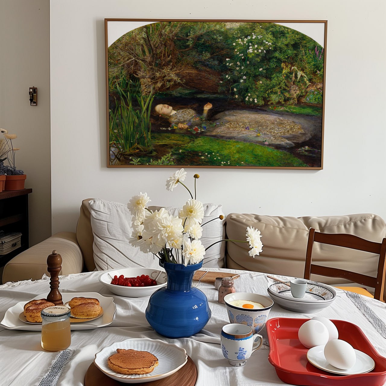 Ramo de girasoles - Póster de la exposición Claude Monet