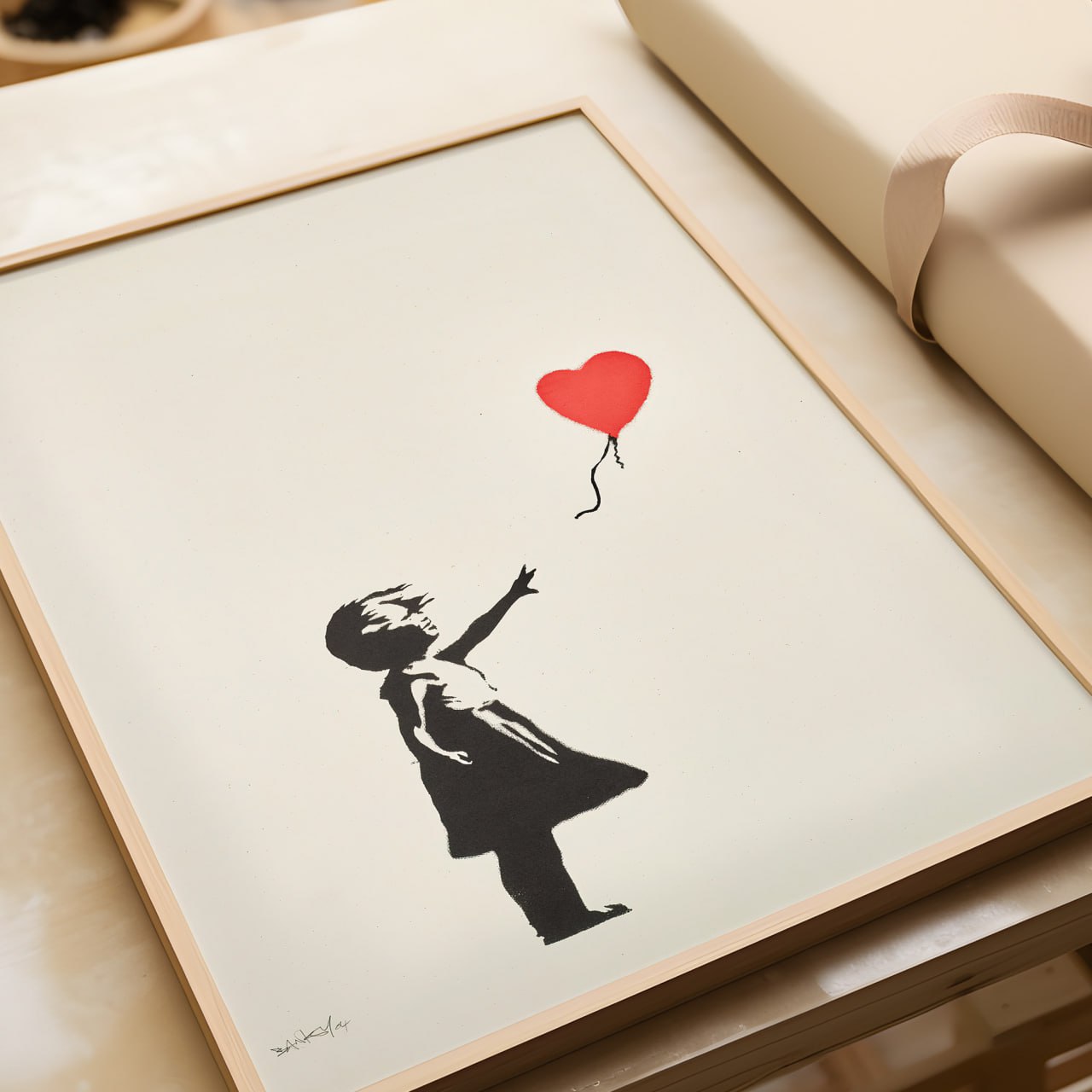 Banksy Girl with Balloon Print | Iconic Street Art