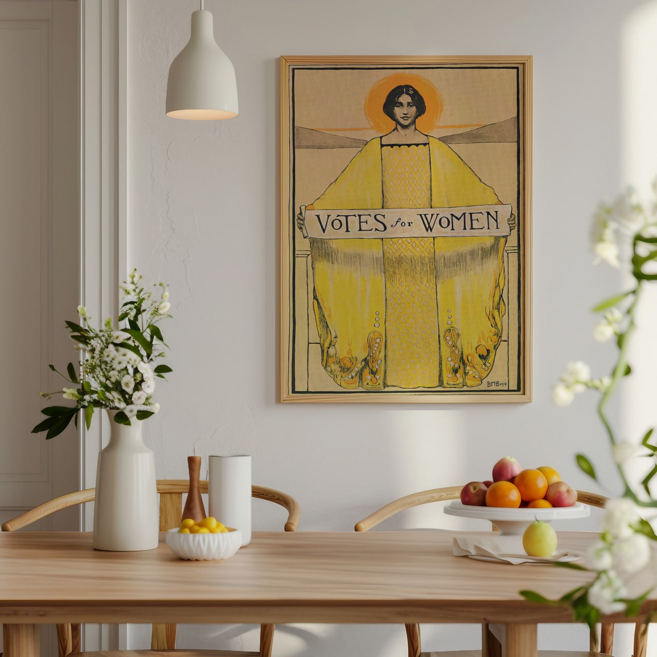 Votes for Women Poster | Vintage Feminist Wall Art