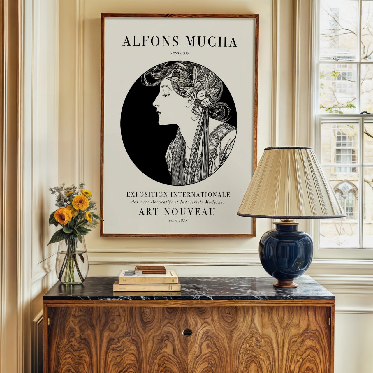 Alfons Mucha Art Nouveau Poster | Exposition Internationale