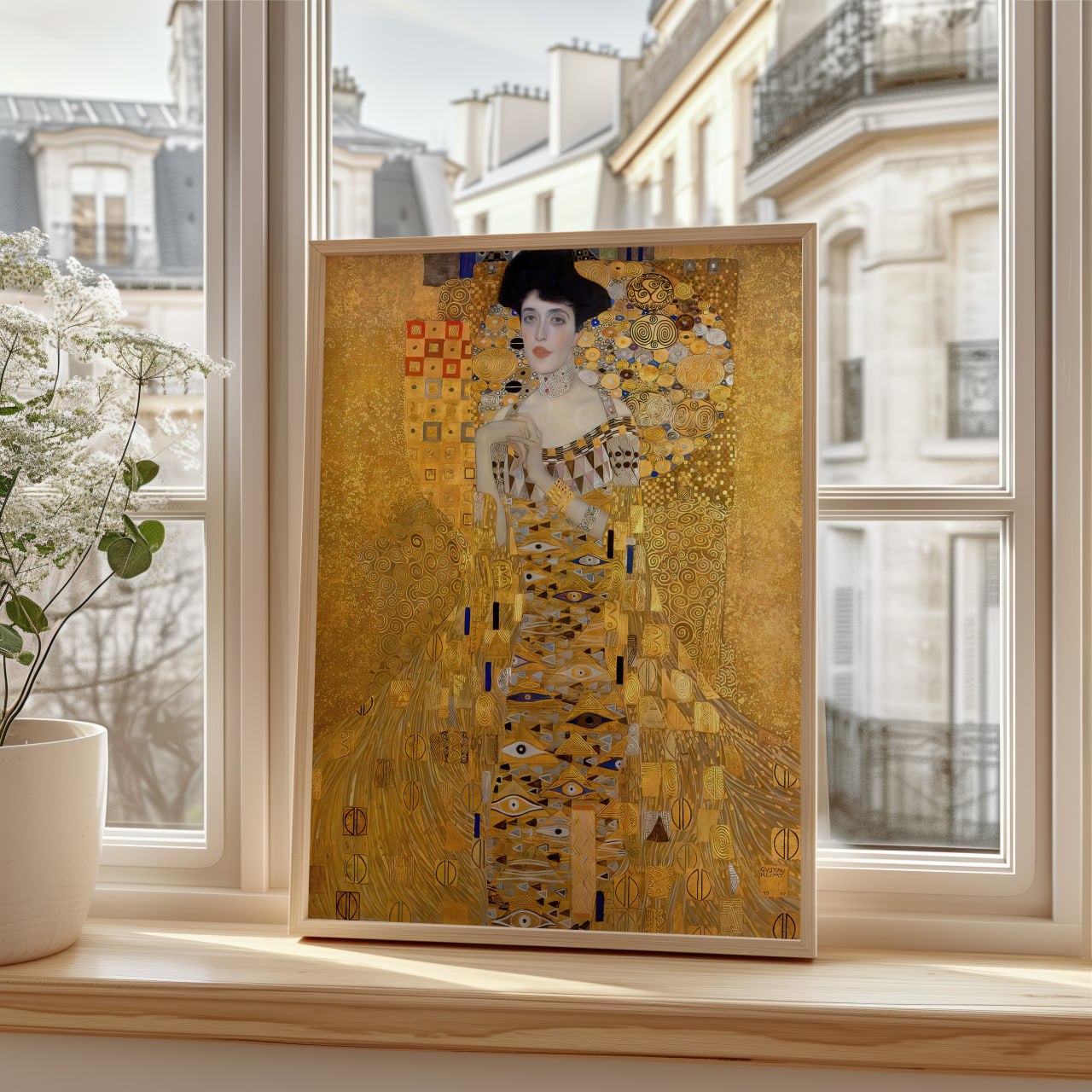 Portrait of Adele Bloch-Bauer by Gustav Klimt | Art Nouveau Masterpiece