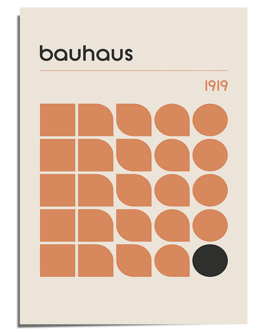 Bauhaus Orange - 1919