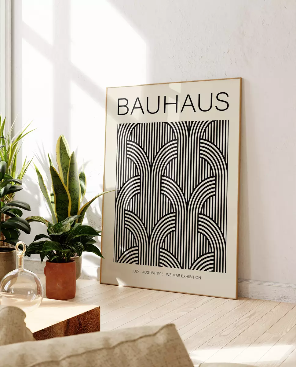 housewarming gift, Bauhaus poster, Bauhaus print, bauhaus exhibition, Minimalist decoration, Image of the bauhaus, bauhaus bestseller, Bauhaus decoration, Beige Bauhaus, bauhaus painting, Bauhaus 24x36, baby gifts, Gifts for wife, Gifts for sister