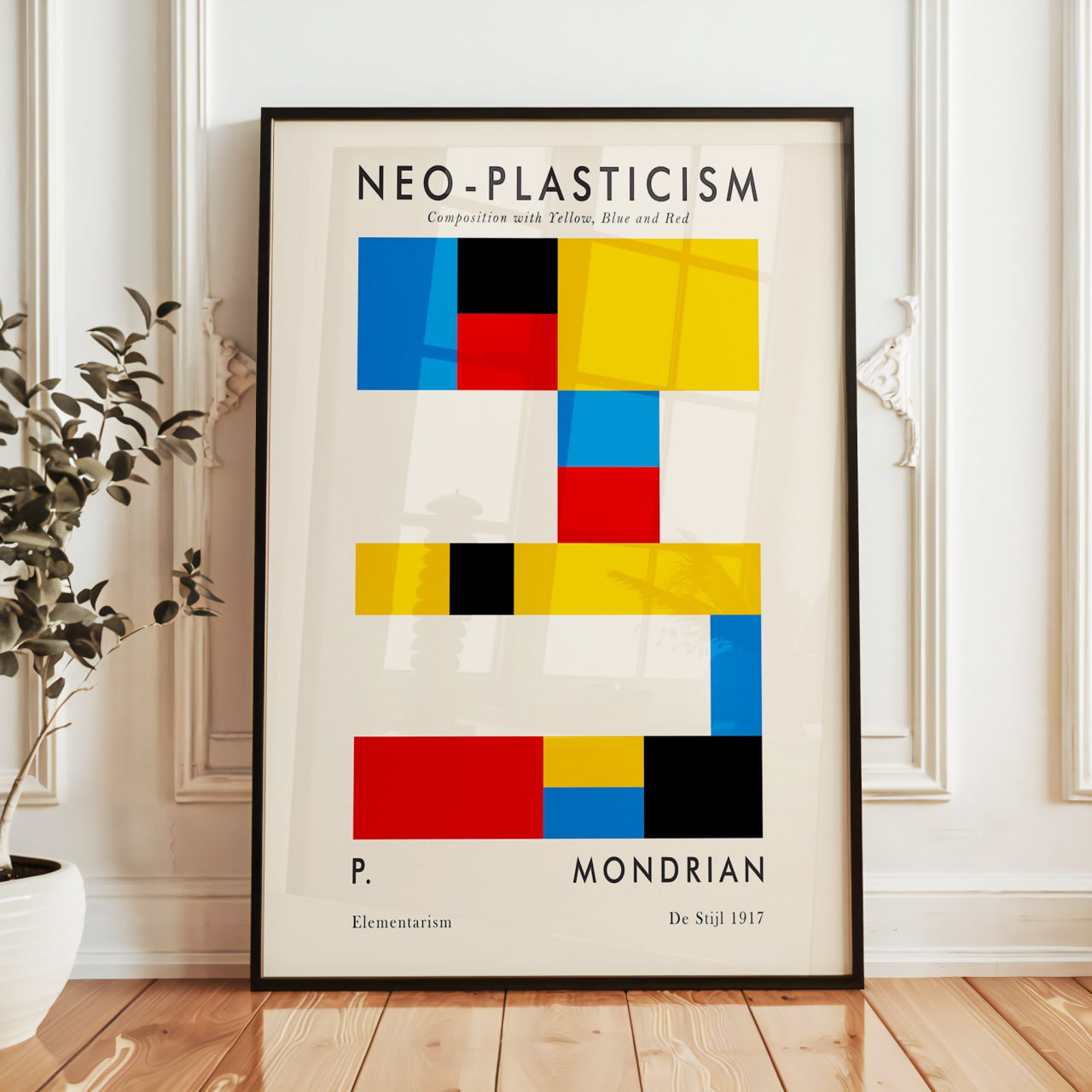 Neo-Plasticism by Piet Mondrian - Modern Abstract Print