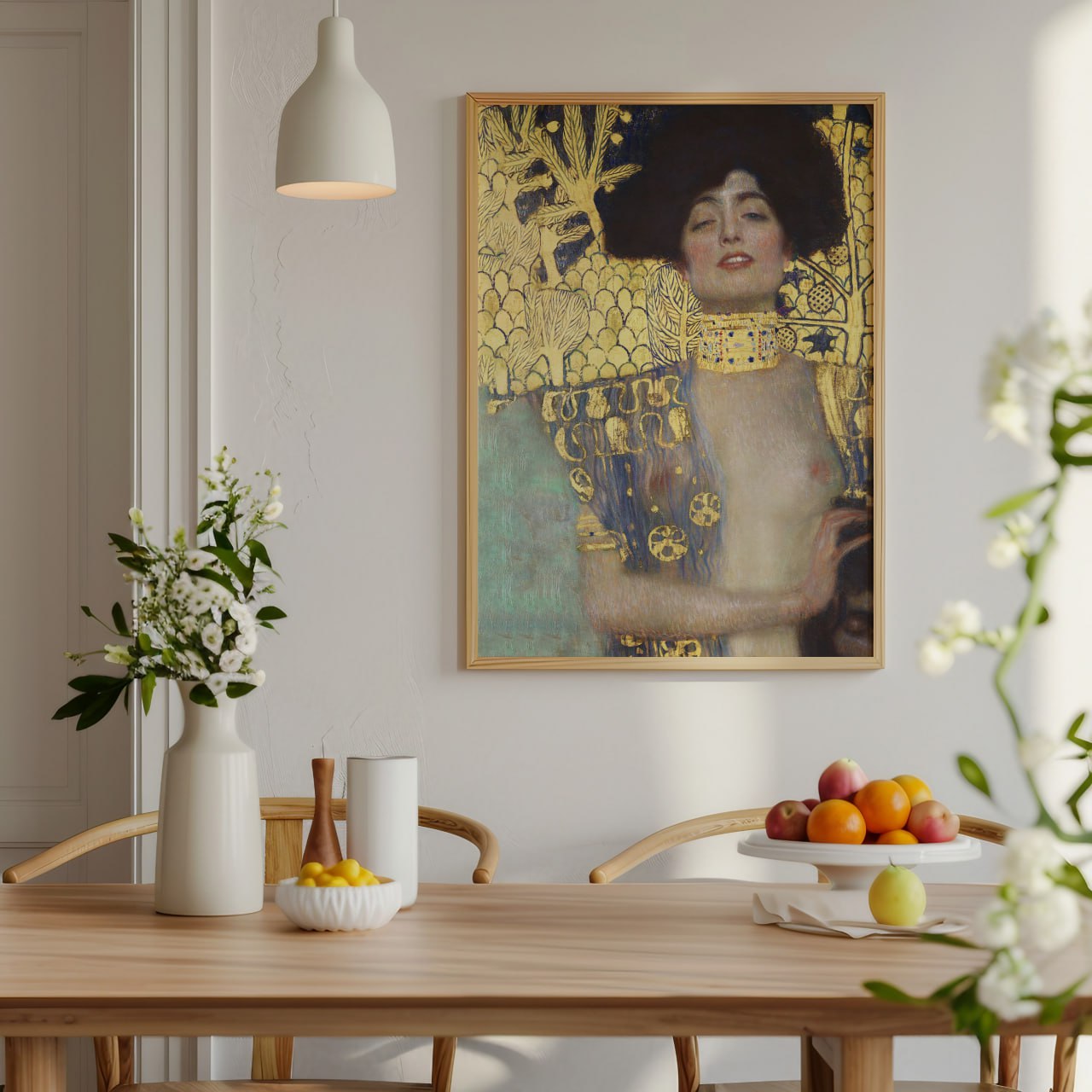 Gustav Klimt - Judith I Print | Elegant Gold Wall Art