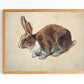 ART PRINT | Vintage Rabbit Painting | 19th Century Animal Portrait | Domestic Animal Art Print | Animal Lovers Gift | Bunny Art Print