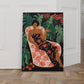 Afro Women Poster, Ethnic Diversity Painting, Feminist Art, Colorful painting, Large size HIGH QUALITY PRINT, Multiculturalism Art