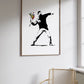    Wall art, Vintage Poste, poster, housewarming gift, Gifts for sister, Gifts for mom, Gifts for girls, Gifts for friends, Gifts, Colorful Print, Banksy Print, Graffiti Art Print