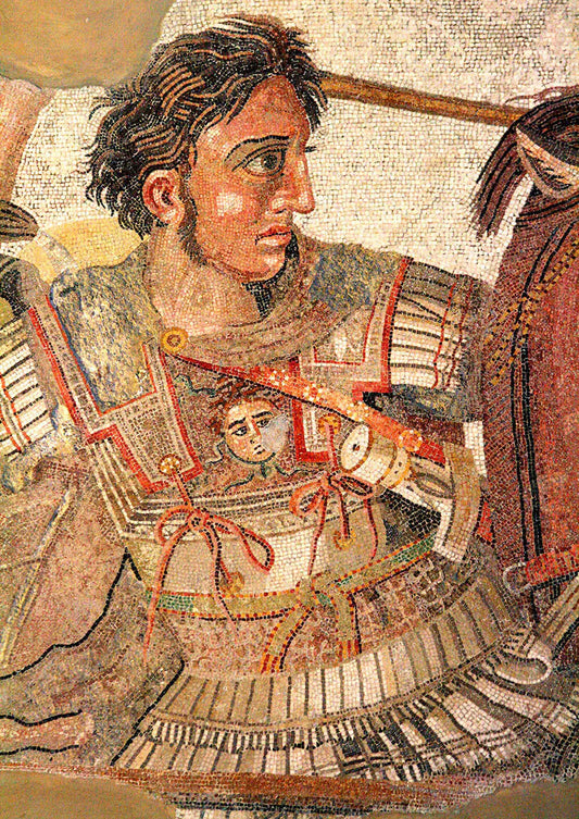 Battle Of Issus Mosaic, Alexander The Great. Fine Art Print/Poster. (5407)  Wall art, Home Decor, Vintage Poster, Poster, housewarming Gift, Gifts for Boys, Gifts for Her, Gifts for friends, Gifts,  Art, Painting
