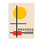wall art gallery, housewarming gift, Bauhaus poster, Bauhaus print, bauhaus exhibition, geometric art, Minimalist decoration, Image of the bauhaus, Primary Color Art, baby gifts, Gifts for wife, Gifts for sister, Gifts for mom, Gifts for husband, Gifts for girls, Gifts for children, Gifts for girlfriend