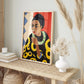 Black Women Poster, Ethnic Diversity Painting, Feminist Art, Colorful painting, Large size HIGH QUALITY PRINT, Multiculturalism Art