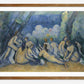 Cézanne Bathers Art Print, Famous Painting by Paul Cézanne , Vintage Landscape, France, Home Decor, Wall Art