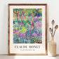 Claude Monet Art Print, The Artist’s Garden, Irises Art, Flowers Home Decor, French Country Wall Decor, Cottage Print, Botanical PRINTABLE