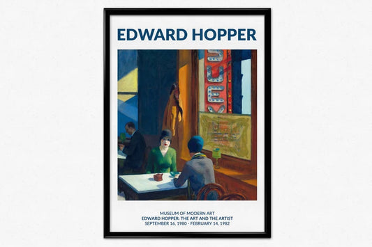 Edward Hopper, Gallery Wall Art Prints, American Modern Art, Exhibition Posters, Home &amp; Office Decor