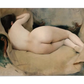 A delicate and evocative reproduction of "Nude Figure Study" by Ramon Casas. This wall art piece depicts a reclining nude figure with soft, natural tones and subtle brushwork, capturing the beauty and serenity of the human form. Ideal for adding a touch of classic elegance to any space, this poster print is perfect for home decor and art enthusiasts. Keywords: Wall Art, home decor, painting, art reproduction, famous artist, Poster, print, Ramon Casas, Nude Figure Study