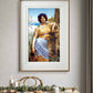 Displayed in a beautifully framed setting, this "Ionian Dancing Girl" poster by John William Godward brings a touch of classical elegance to any dining area. The detailed artwork and serene colors make it an ideal piece for enhancing your room decor. This art print is perfect for those who appreciate classical themes and wish to buy a timeless wall decoration