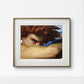 This framed poster features a detail from Alexandre Cabanel's "Fallen Angel," capturing the intense gaze of the angel with remarkable emotion. The vivid colors and powerful expression make this artwork a striking piece for any wall. Ideal for those who appreciate classical art with a dramatic edge, this print adds depth and intrigue to your home decor.