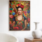 Frida's Tropical Poster, Tropical Wall Art, Vibrant Color, Floral Wall Art, Modernist Decor, Boho Mexican Art, Feminist Icon PrintWall Art, Home decor, Poster, Print, Art print, Gallery Wall Art, Contemporary Art, Room decor, Painting, Fine Arts Poster, Housewarming gift, 01posterstreet, classic art, gift for mum, gift for friend.