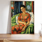 Frida Kahlo Poster, Vintage Print, Frida Print, Feminist Wall Art, Mexican Wall Art |HIGH QUALITY POSTER| Boho Home Decor, Vintage print